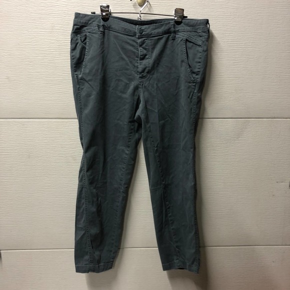 Prana Pants - Prana button fly canvas pants women's size 16